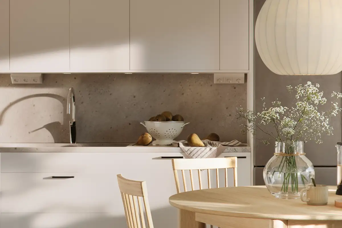 Köksdetalj i inredningsval Zenit