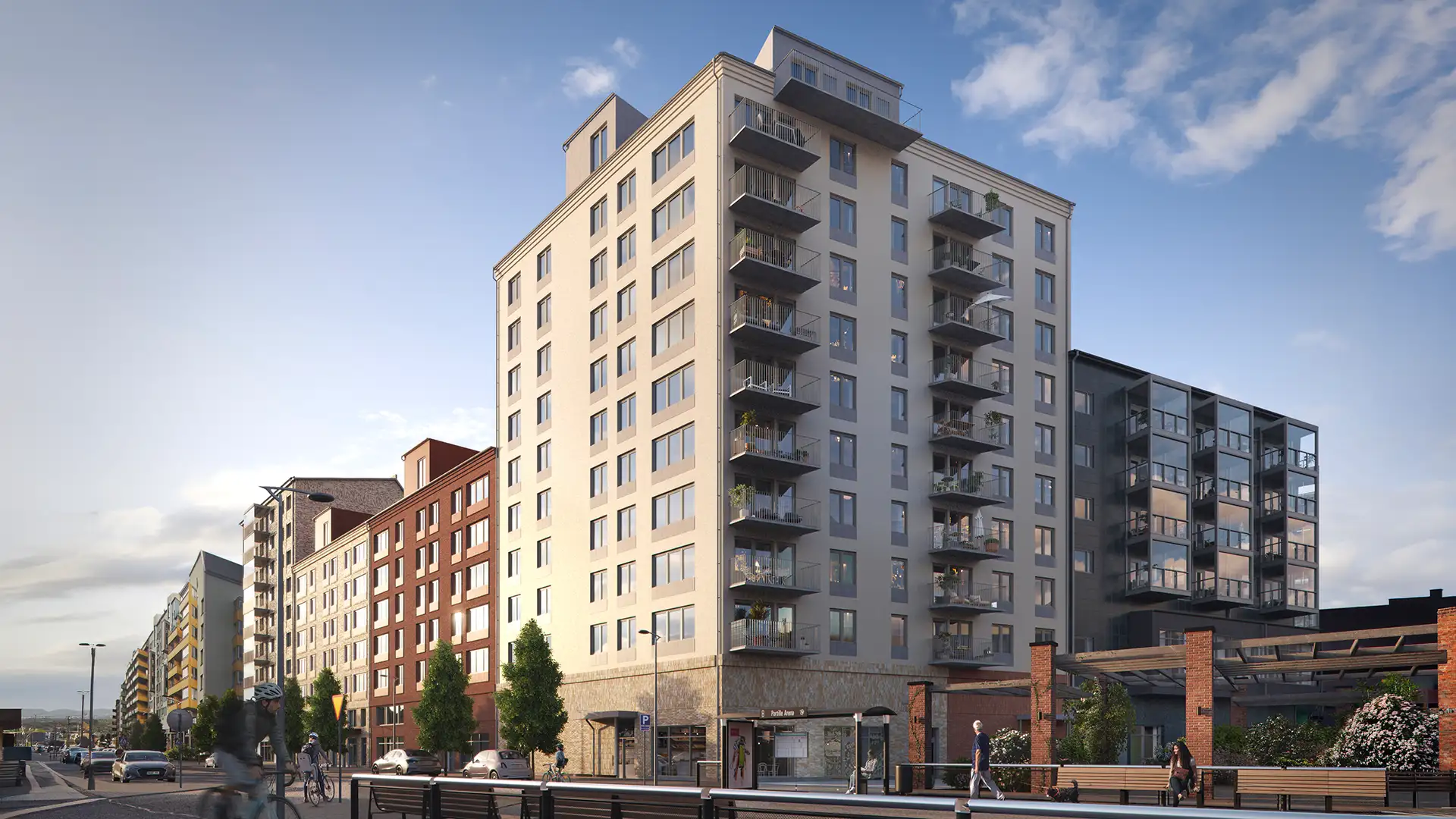 Brf Poolkanten vid Partille Arena