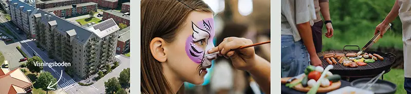 Premiär Kållelyckans visningsbod